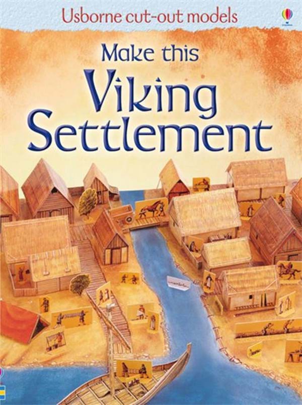 Usborne-Cut Out  Viking Settlement