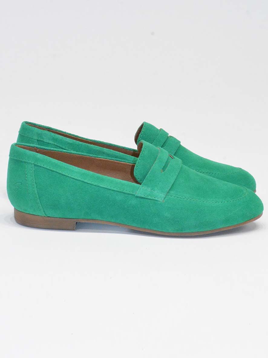 Shoedesign Cph Mali Suede Green