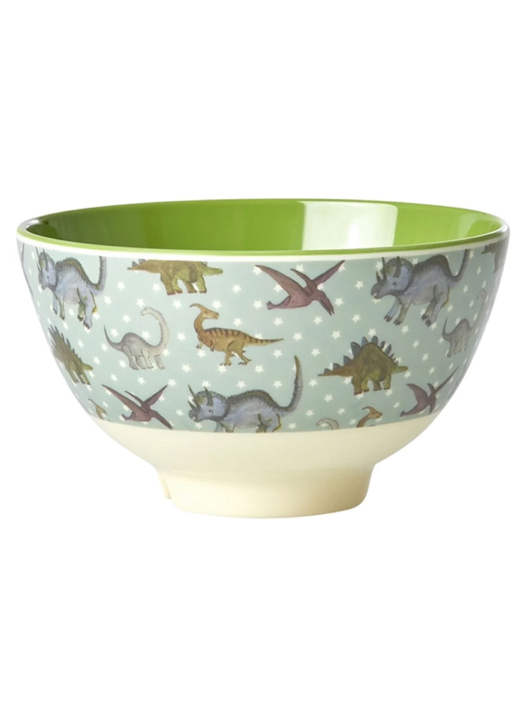 Rice Mellem Skål New Dino Print