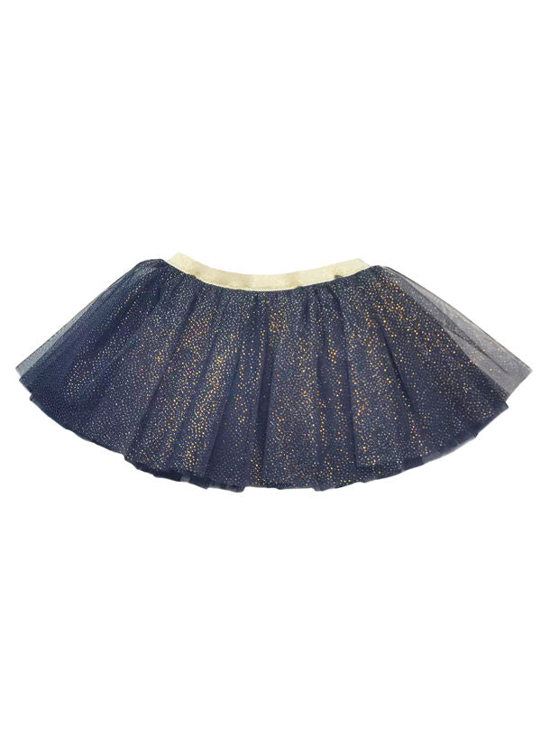 Danesparkle Skirt Navy Glitter