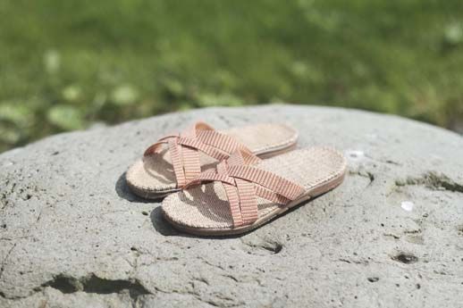 Shangies Women Orange Stripes