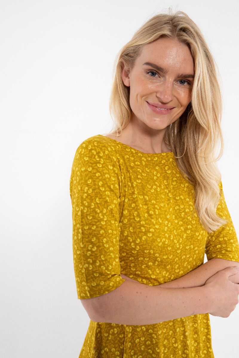 ORGANIC - Danecharlotte Viscose Dress Occer FLEURIE