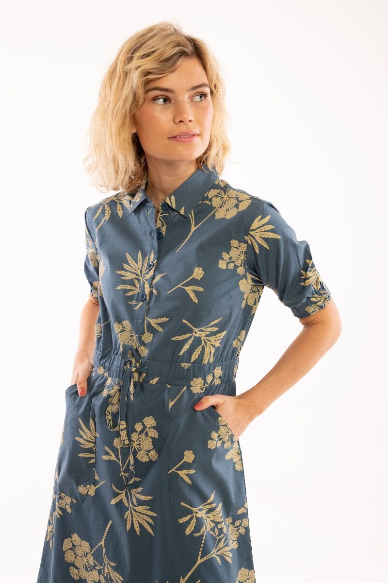 ORGANIC - Danesusanne Dress Stone blue HEMLOCK