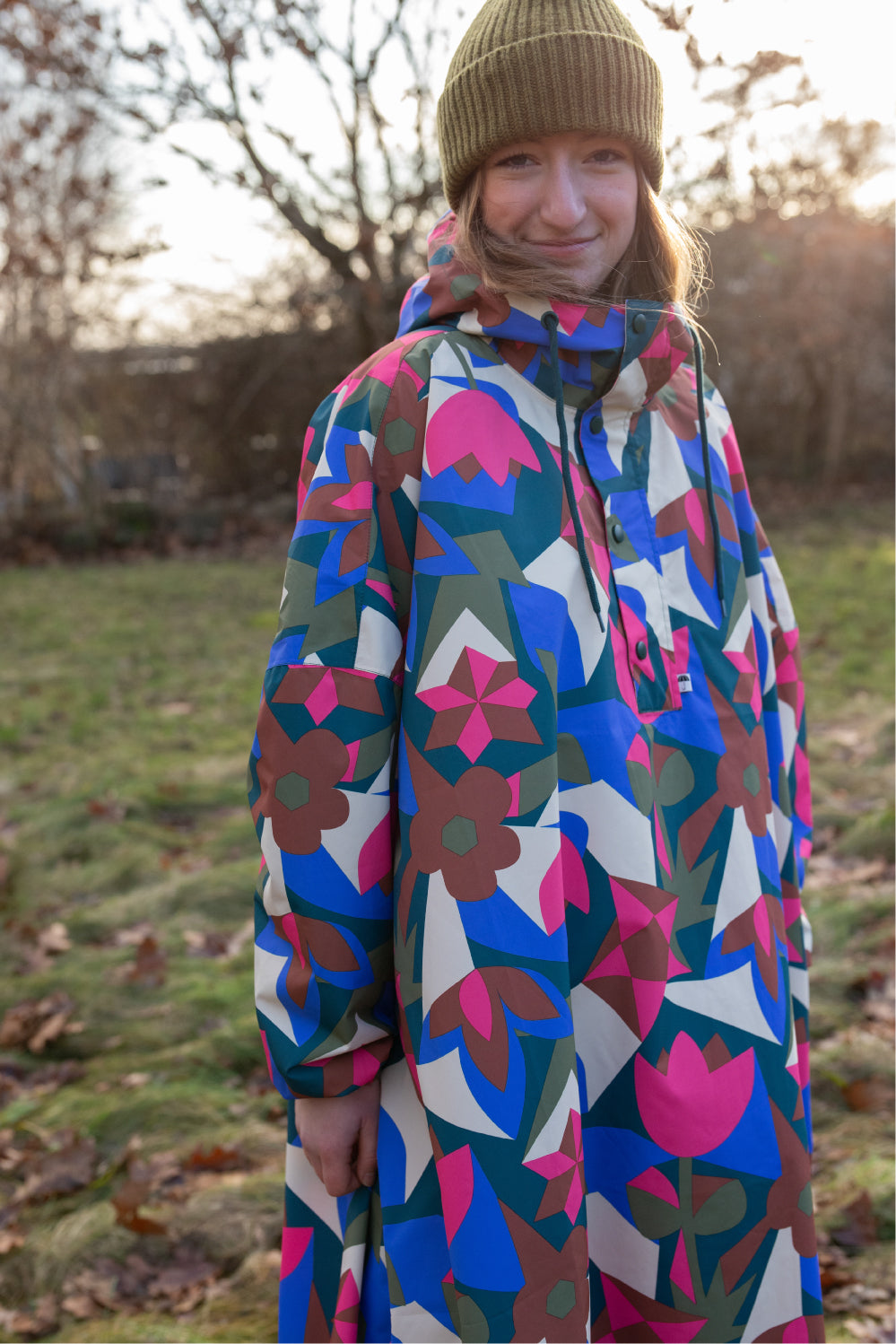 Regnslag med mønster