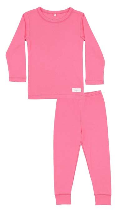 SNORK Basic LS Pyjamas Pretty Pink