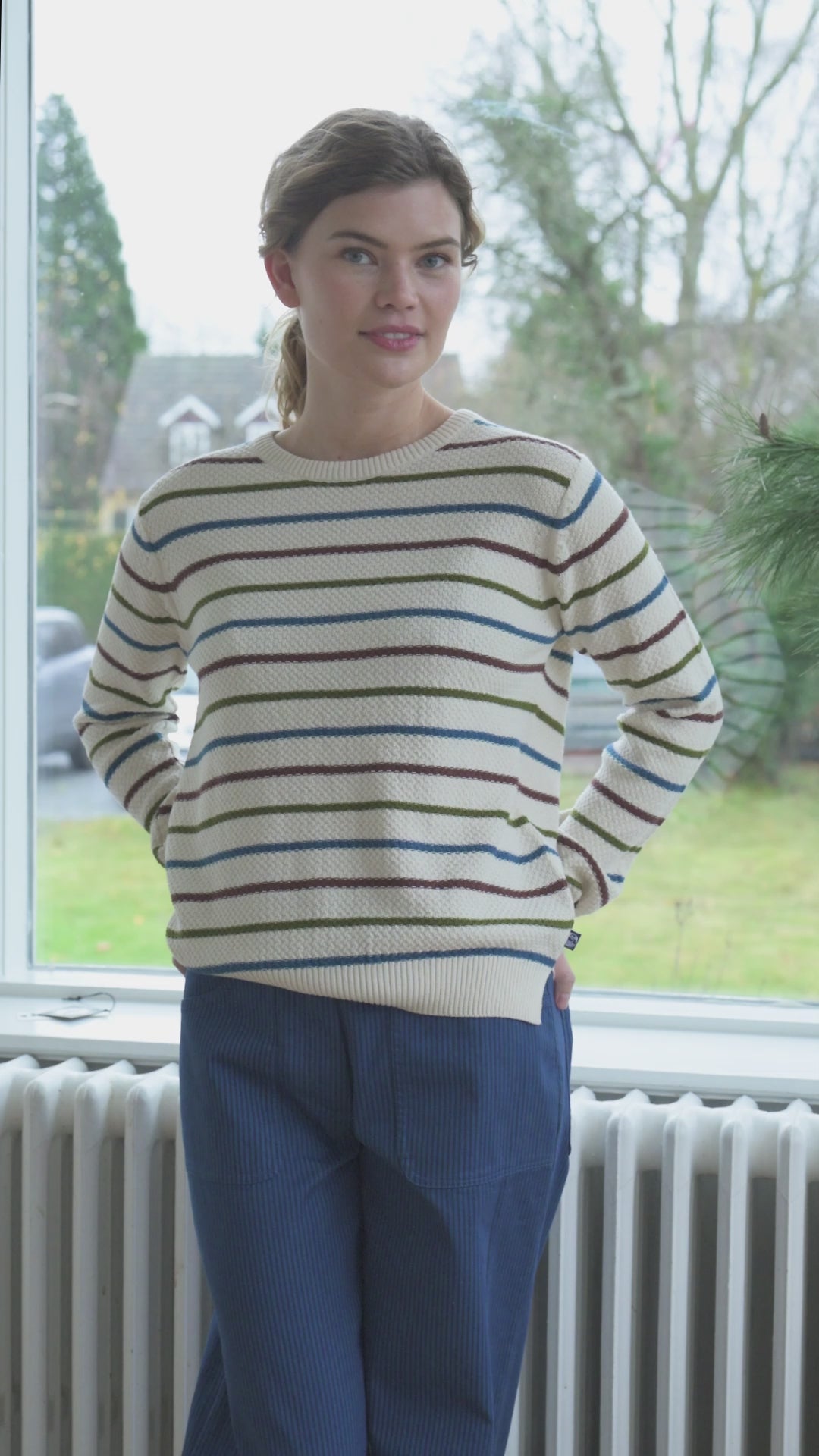 Danepearly Pearl Knit Sweater Multi