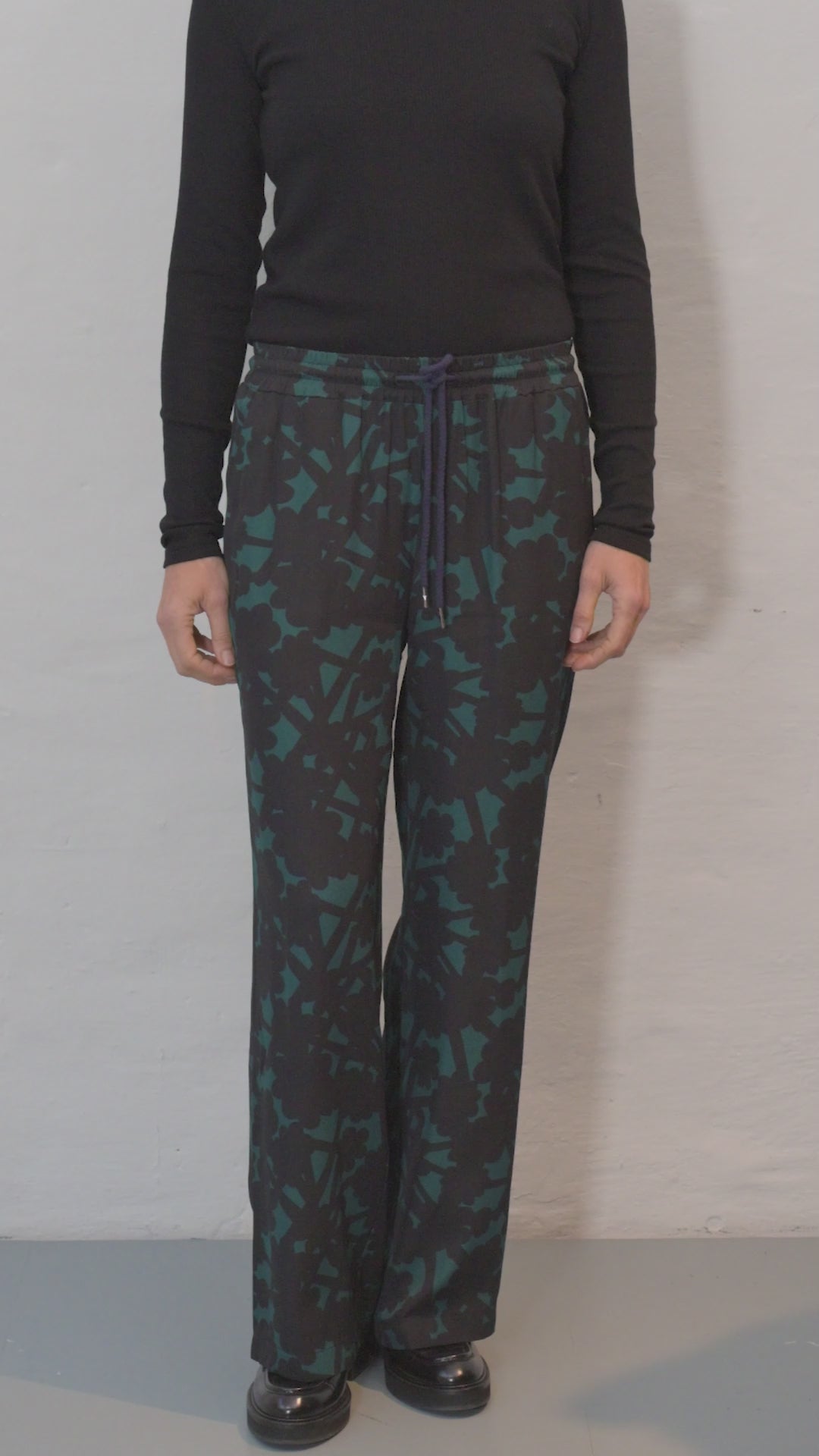 Danebreeze Sateen Twill Pants Dk Slate BRAMBLE
