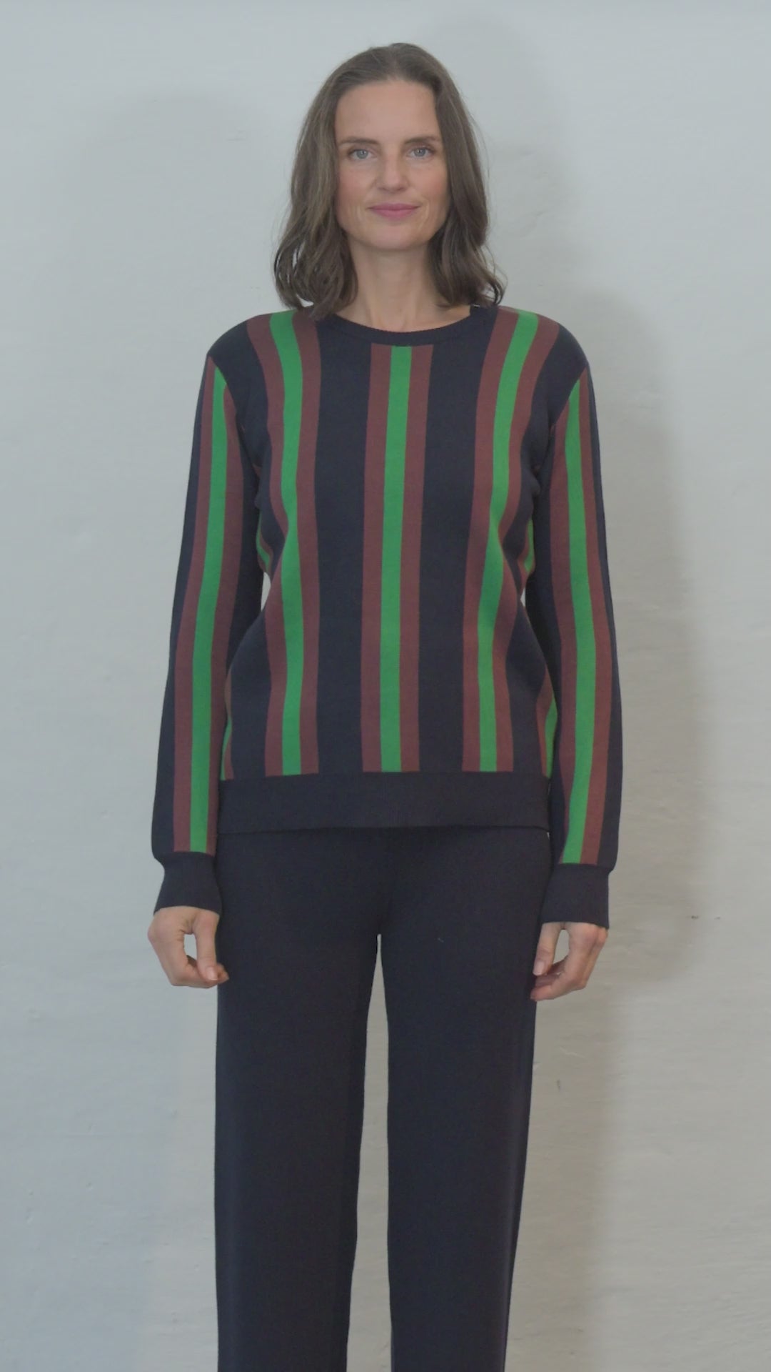 Danedinner Jaquard Viscose Sweater Derby