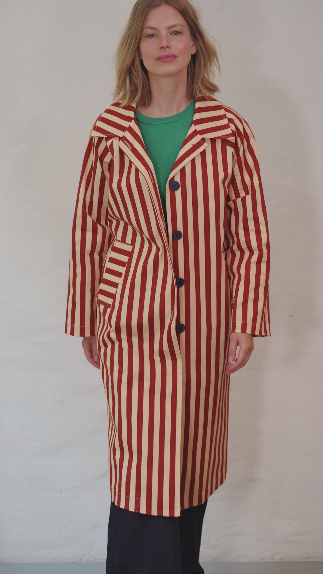 Daneladylike Stretch Canvas Jacket Chili/Nougat