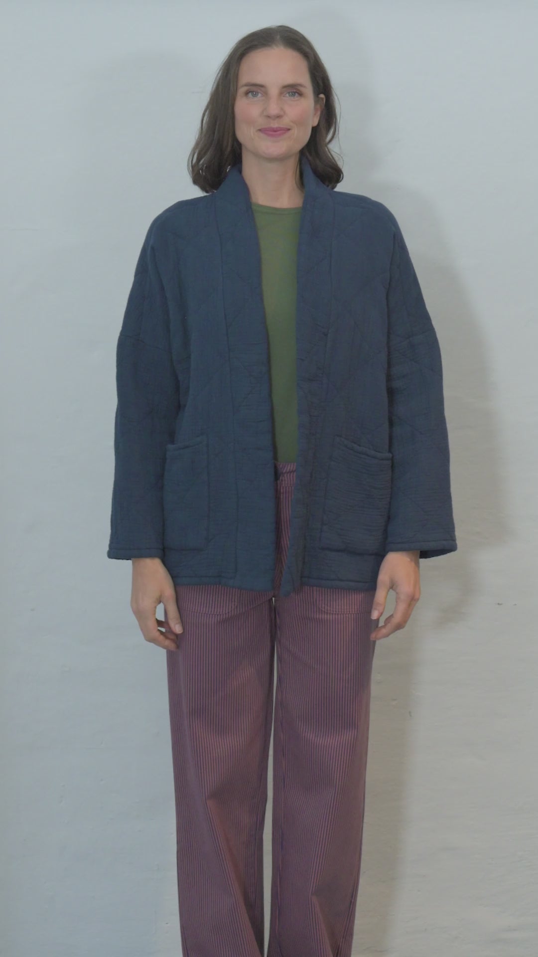 Danekatrin Quilt Jacket Dk Navy