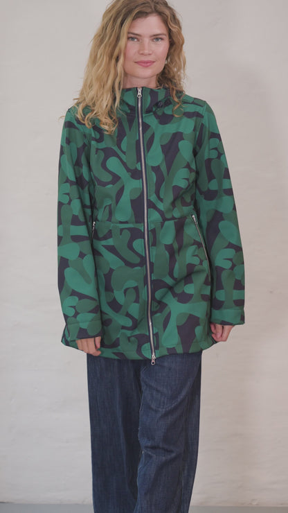 Danelandscape Softshell Jacket Dark Green LAVALAMP