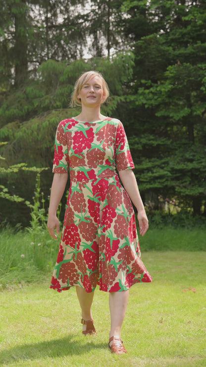 Danecharlotte Cotton Dress Light Beige MAXIBERRY