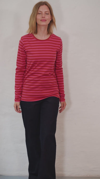 Danejubii Modal Tee Chili/Soft Cherry