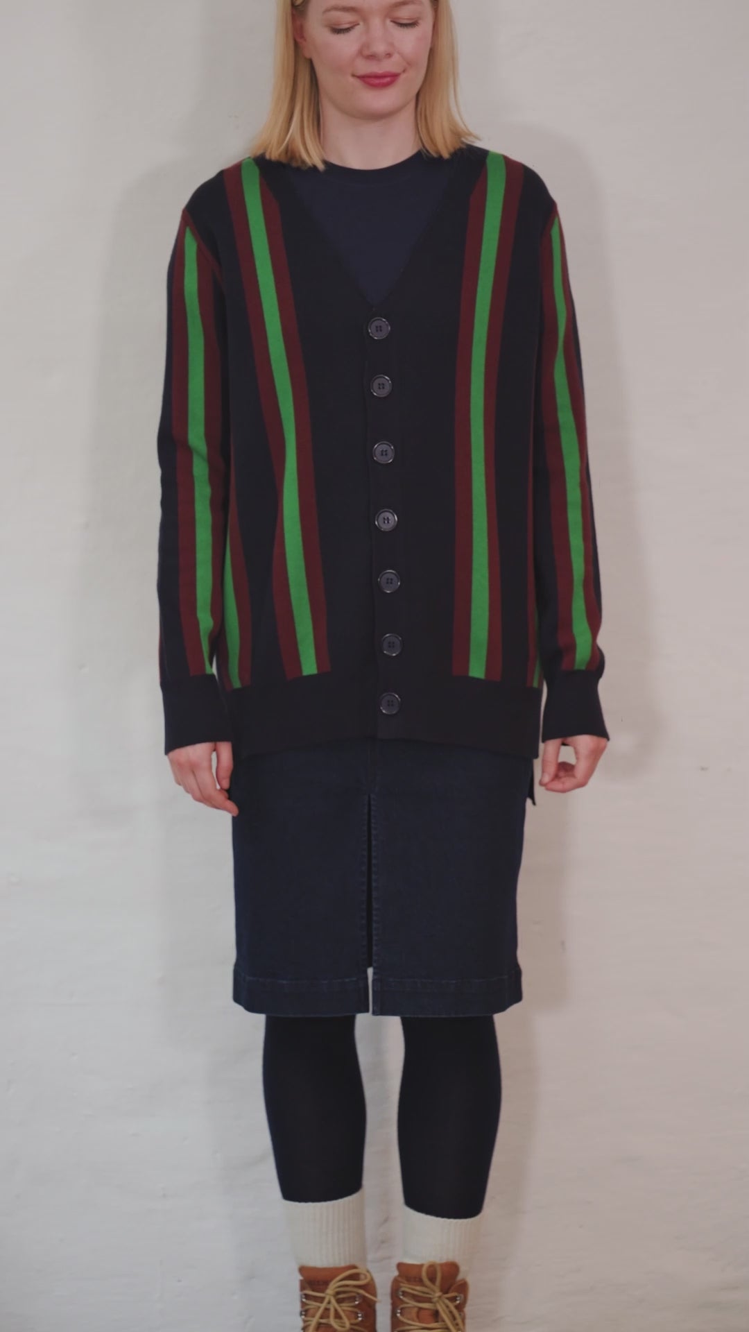 Danemembership Viscose Cardigan Derby