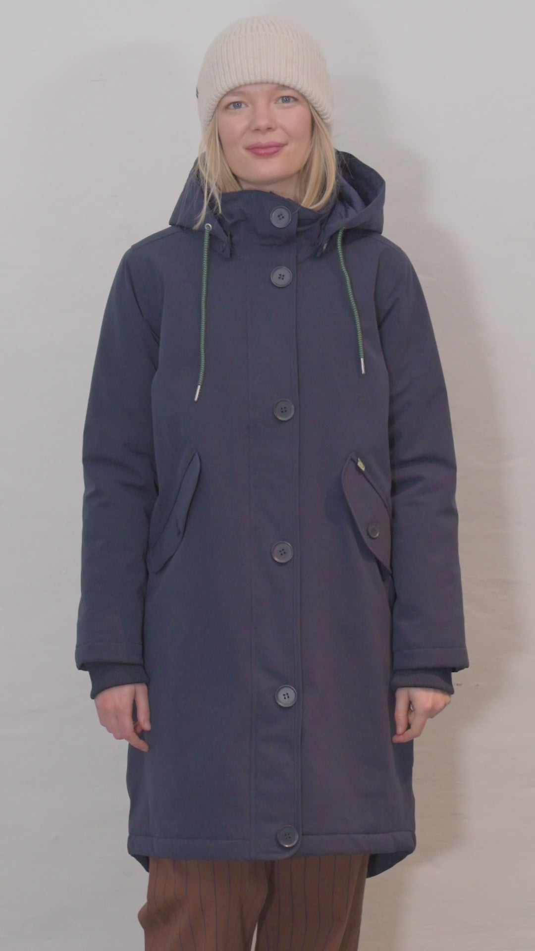 Danethy Winter Parka Dk Navy
