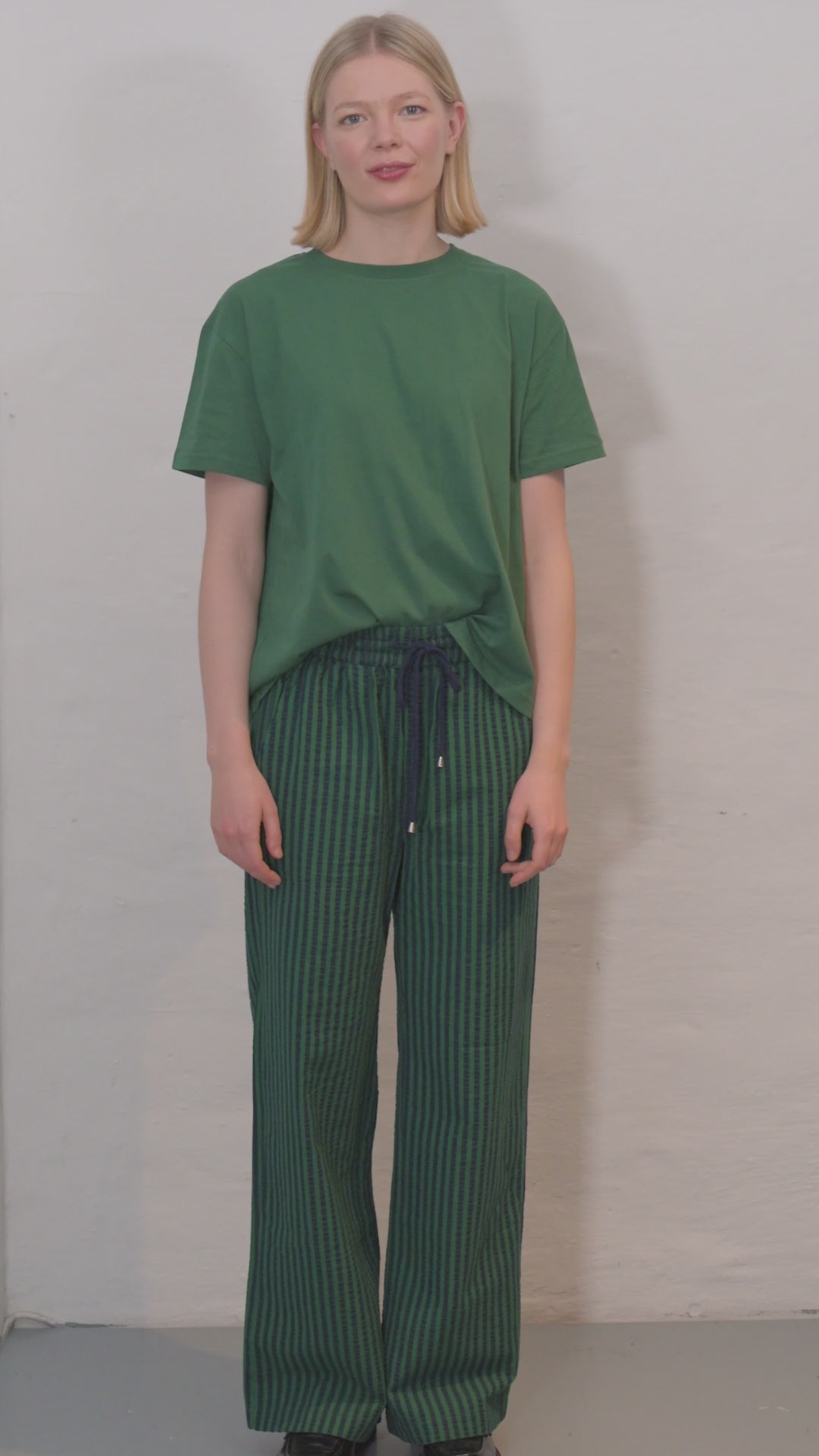 Danebasic Boxy Tee Dk Pine