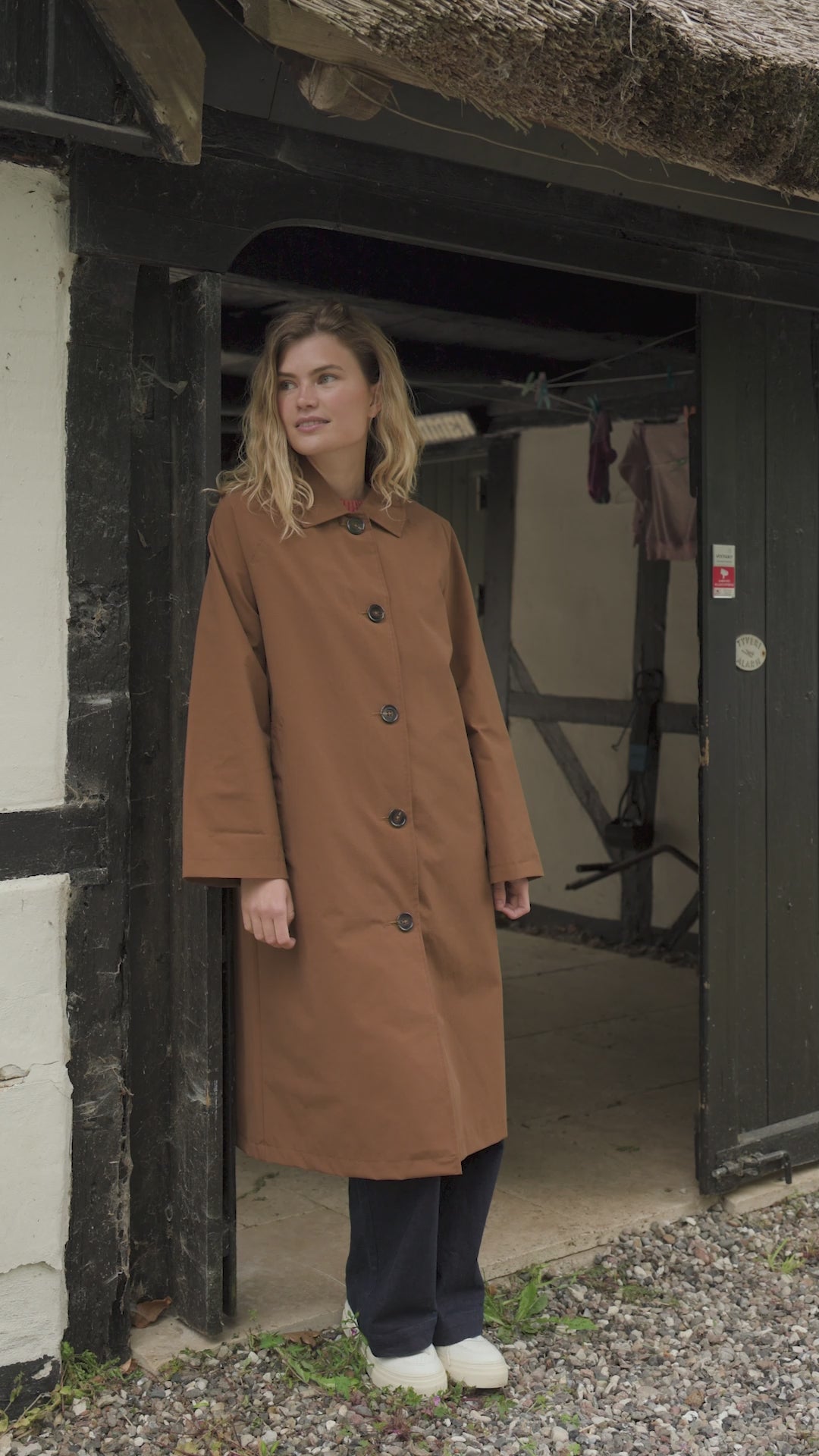 Daneladylike Midseason Jacket Brown