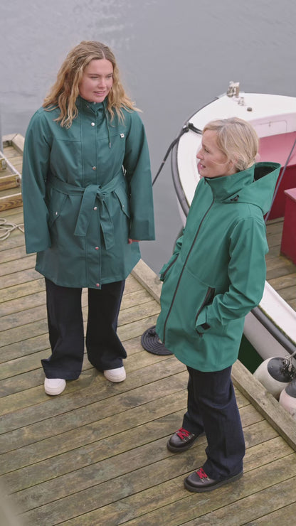 Danerainlover Raincoat Dark Slate