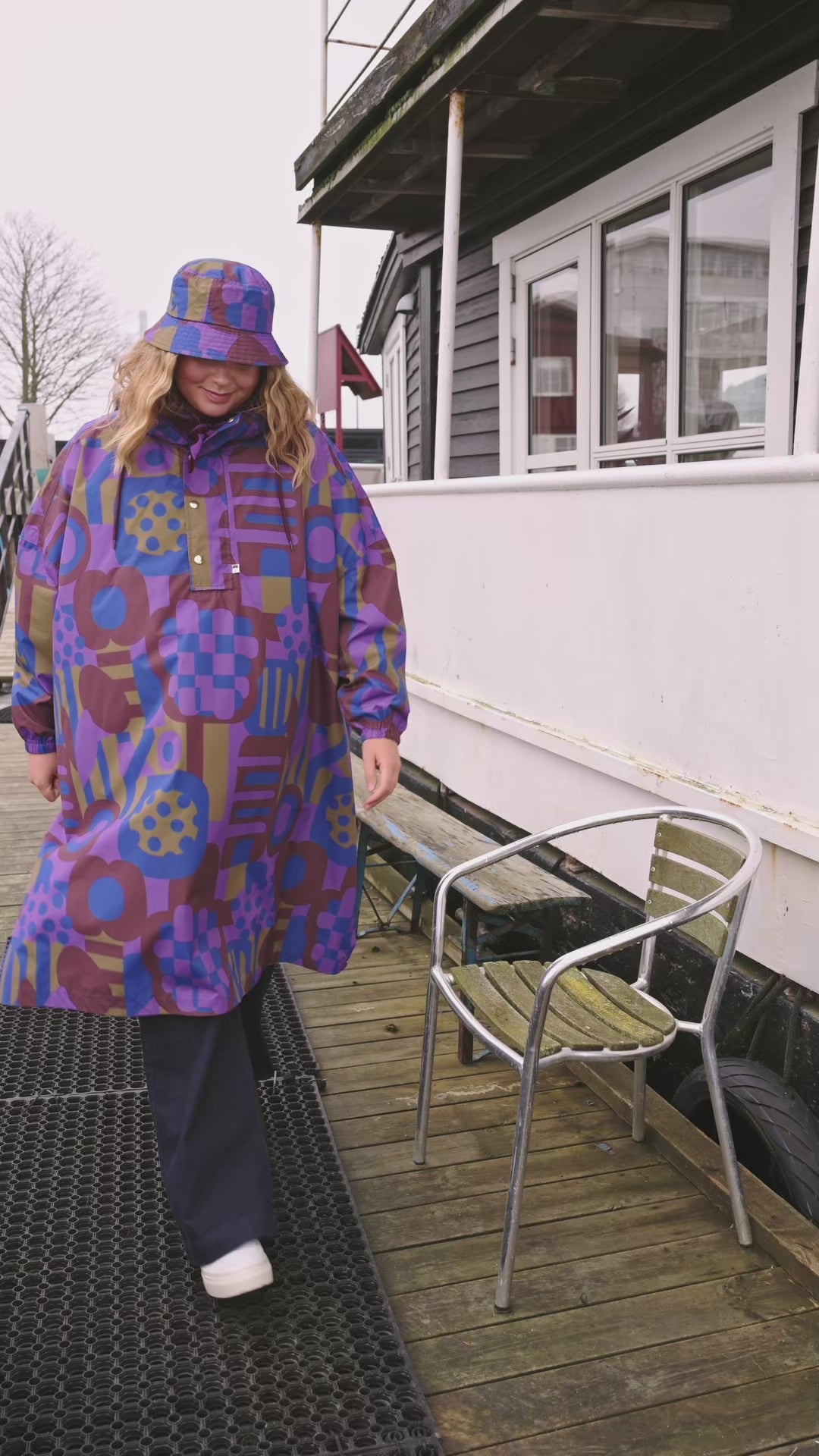 Danedream Drops Rain Poncho