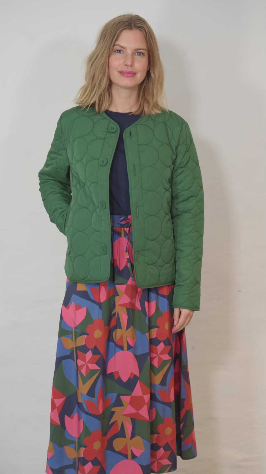 Daneland Thermo Jacket Dark Pine