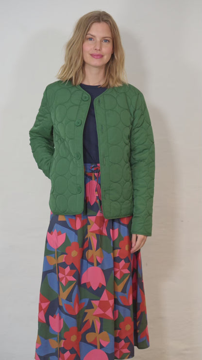 Daneland Thermo Jacket Dark Pine