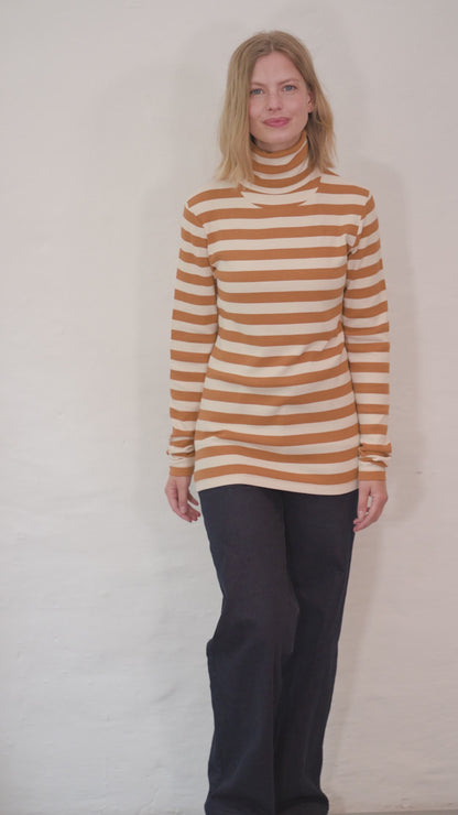 ESS - Danecozy Rollneck Golden Honey/Chalk