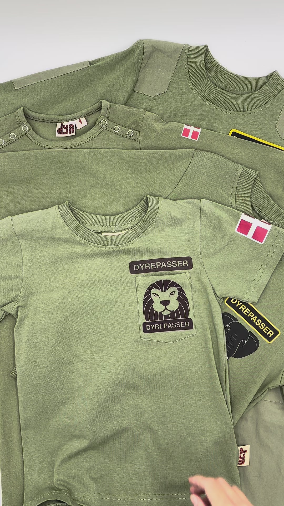 Skøn dyrepasser tøj til børn med fine detaljer