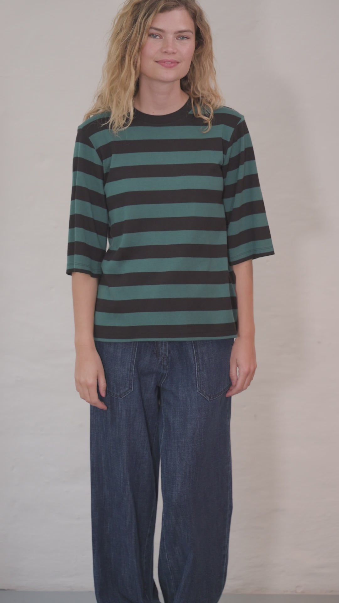 Daneglad Interlock Tee Dk Slate/Black