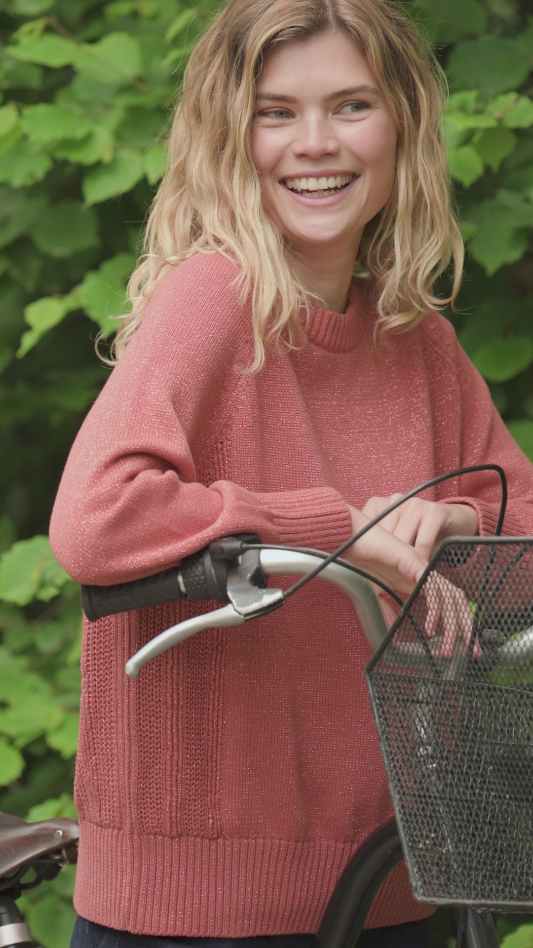 Danegertrud Glitter Sweater Aragon