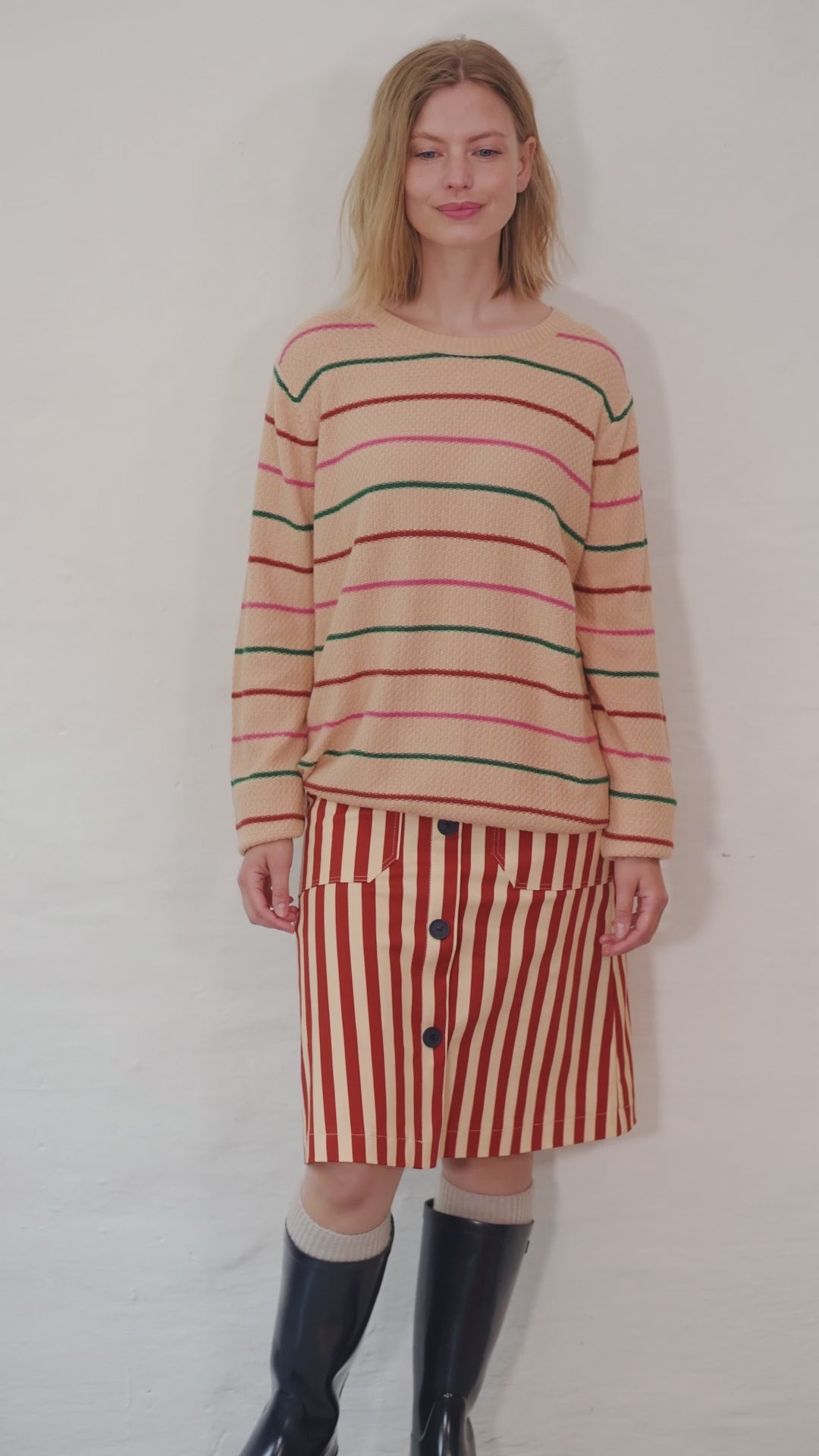 Danepearly Pearl Knit Sweater Goodlife