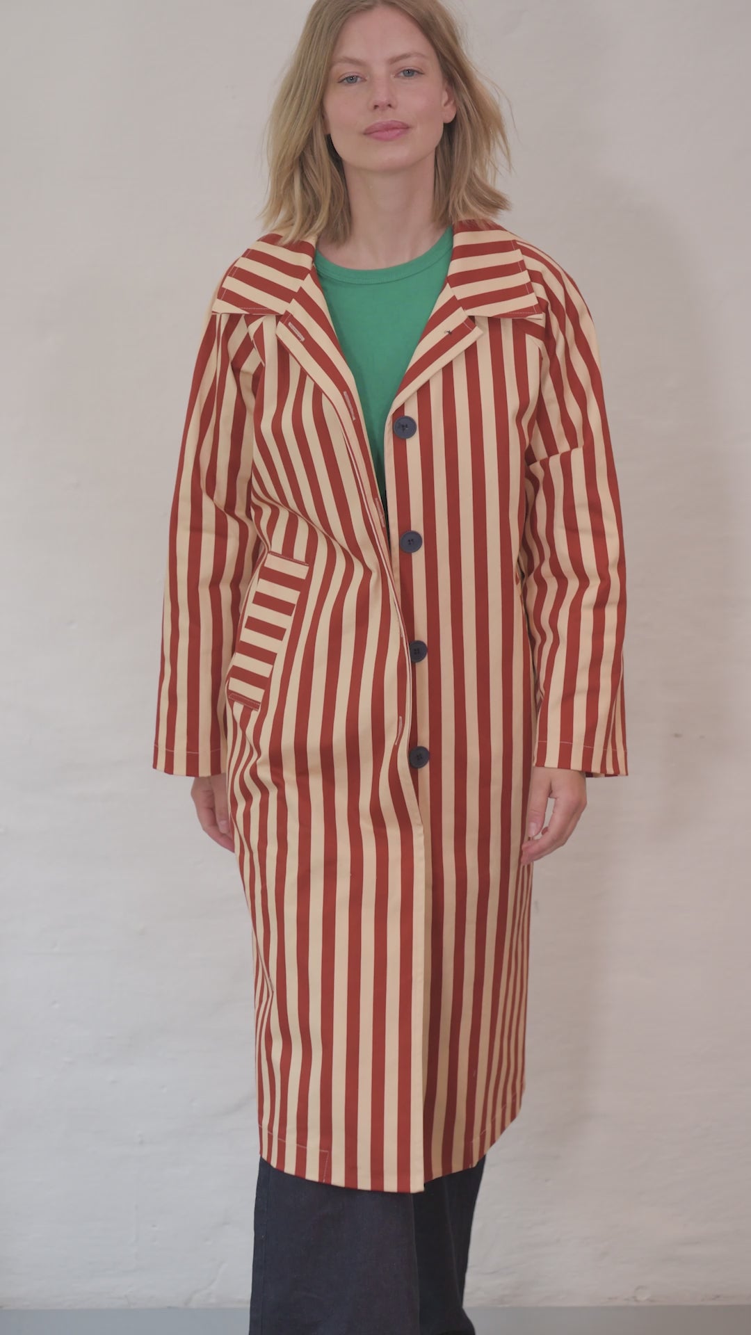 Daneladylike Stretch Canvas Jacket Chili/Nougat