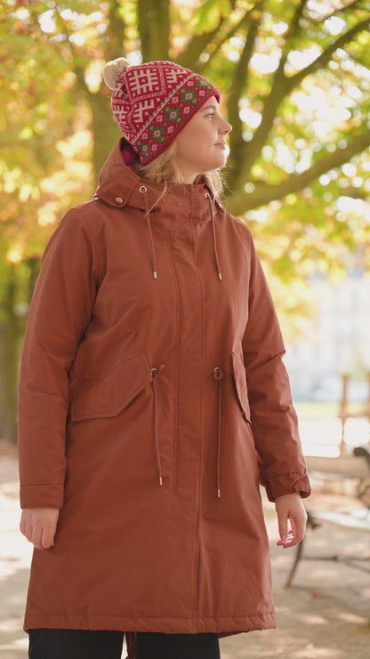 Danesvaneke Winter Parka Rust