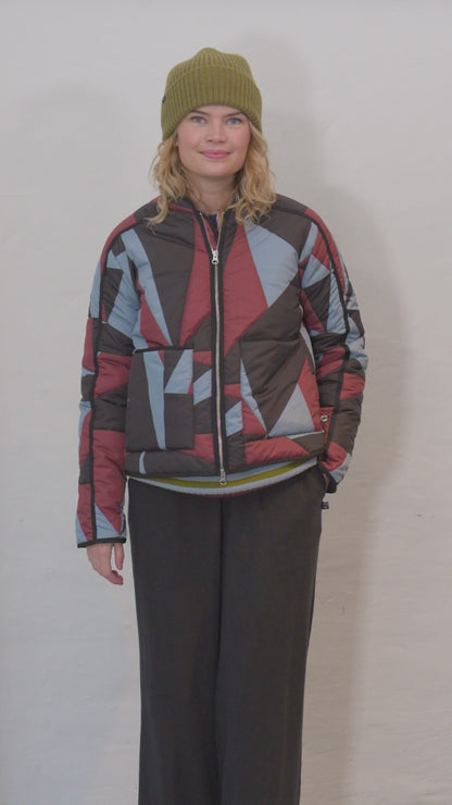 Danemaple Thermo Jacket Dk Brick TRIANGULATE