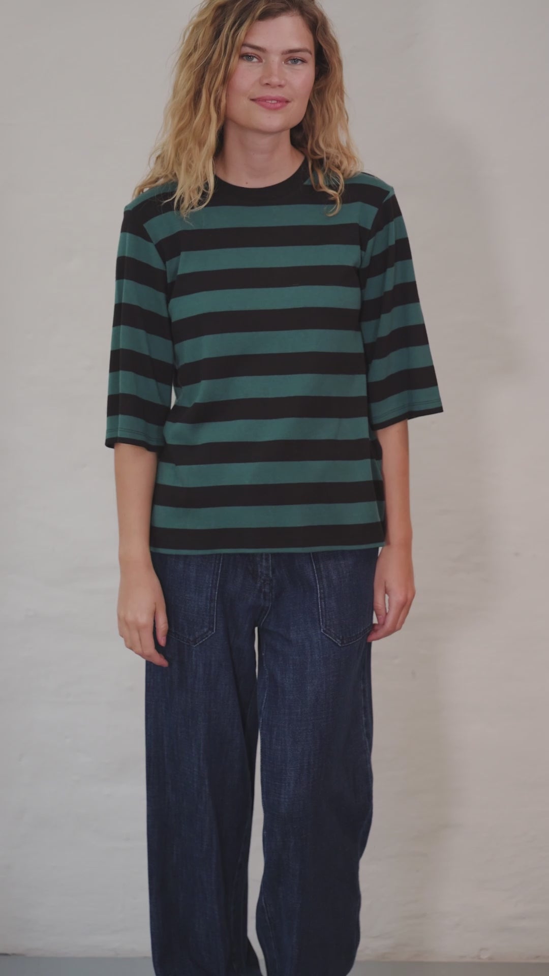 Daneglad Interlock Tee Dk Slate/Black