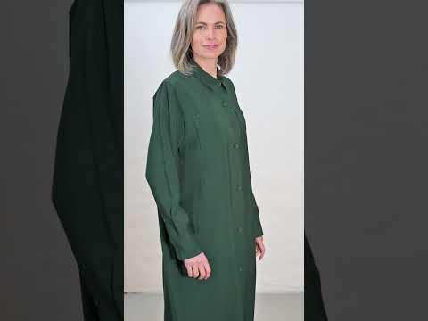 Daneminna Ecovero Dress Dark Forest