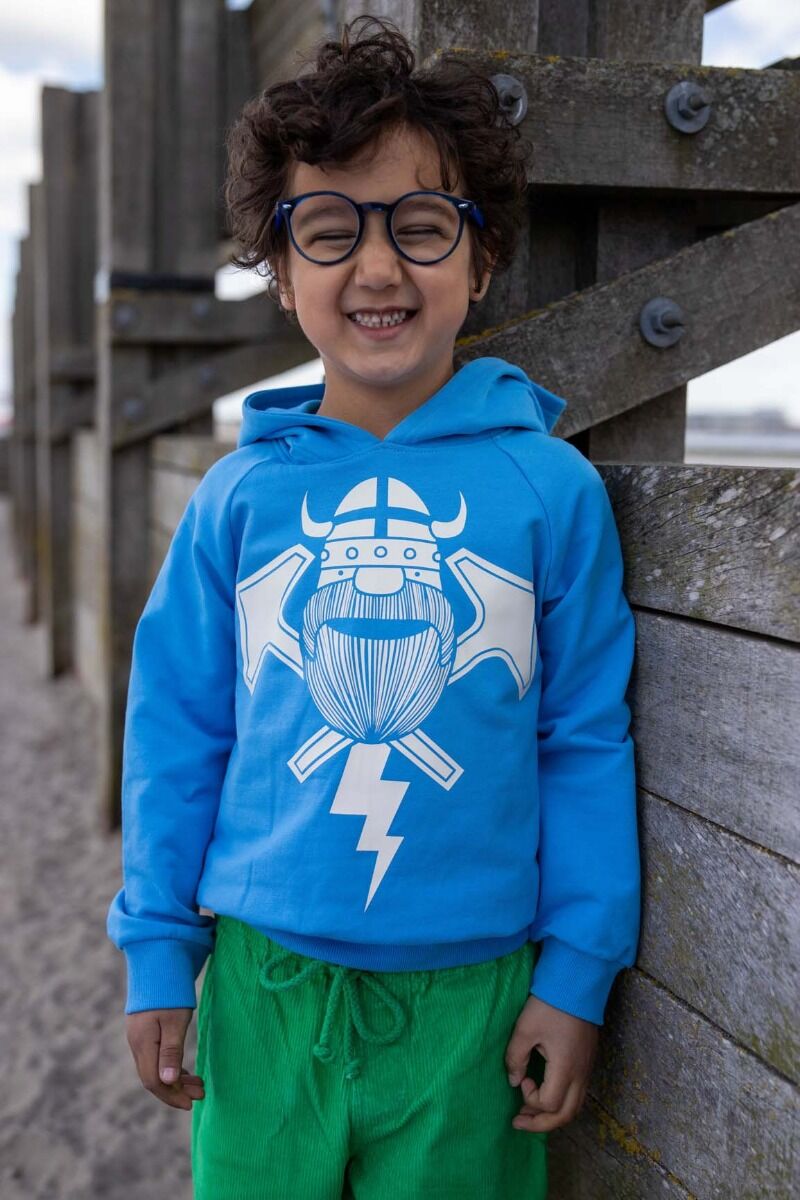 Daneredwood Hoodie Fresh Blue THORBOLT