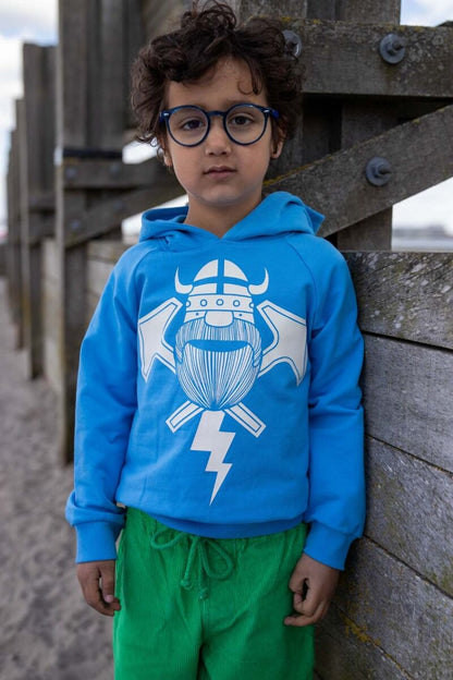 Daneredwood Hoodie Fresh Blue THORBOLT