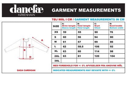 Danesaga Cardigan Dk Navy/Chalk