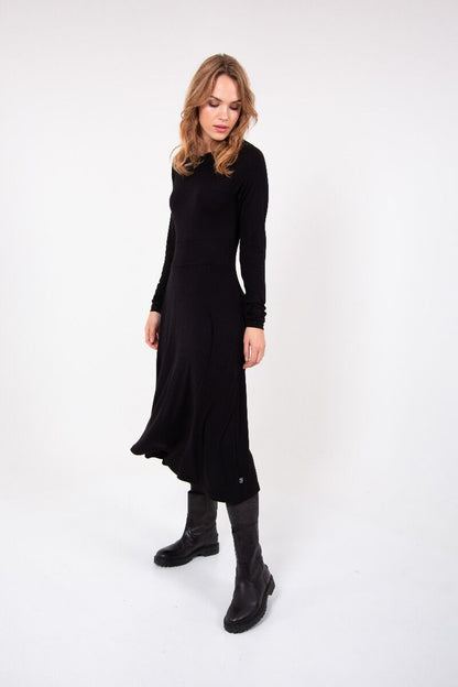 Danesigrid Cotton Dress Black