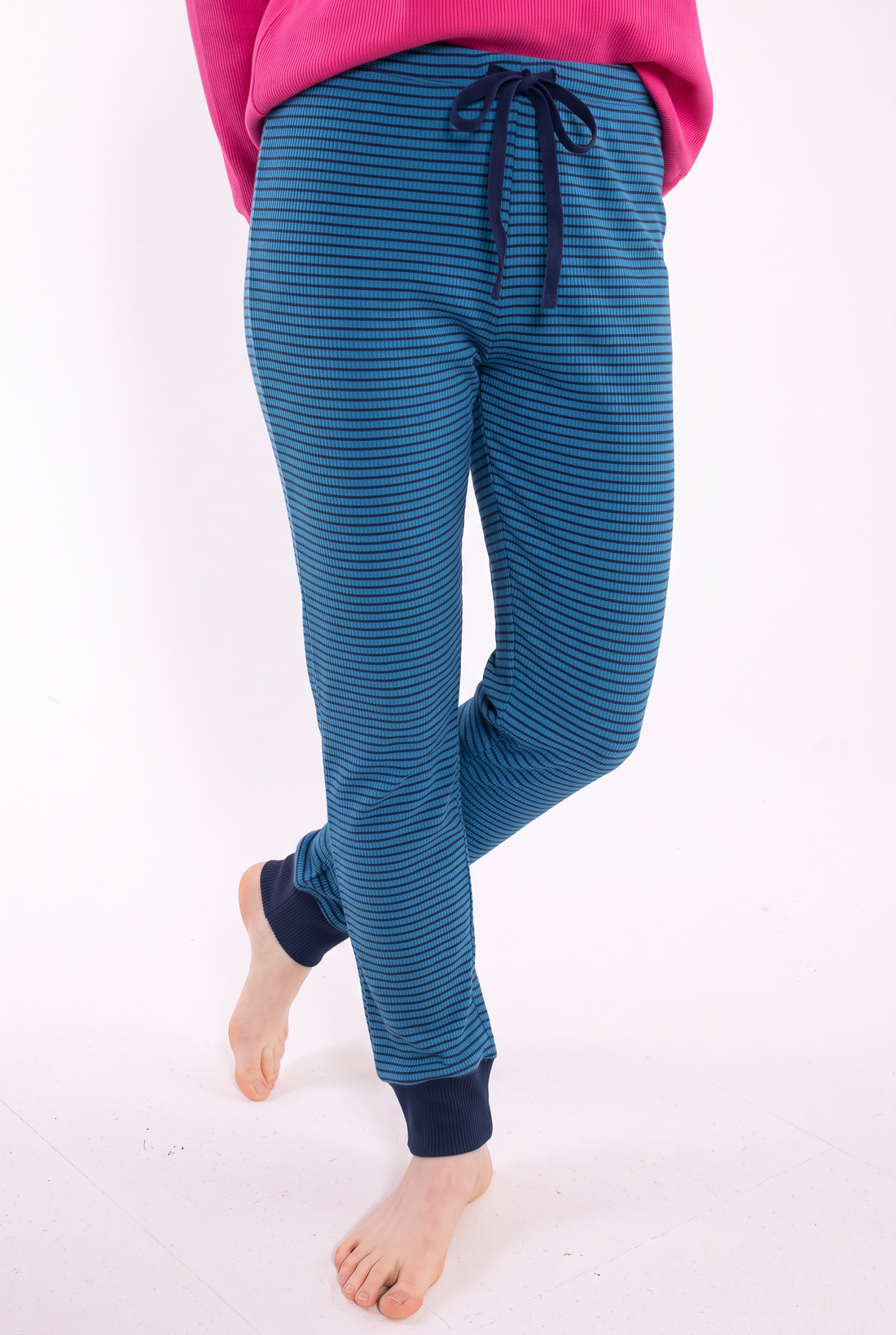 ESS - Danesandvig Lounge Pants Warm Blue/Dark Navy