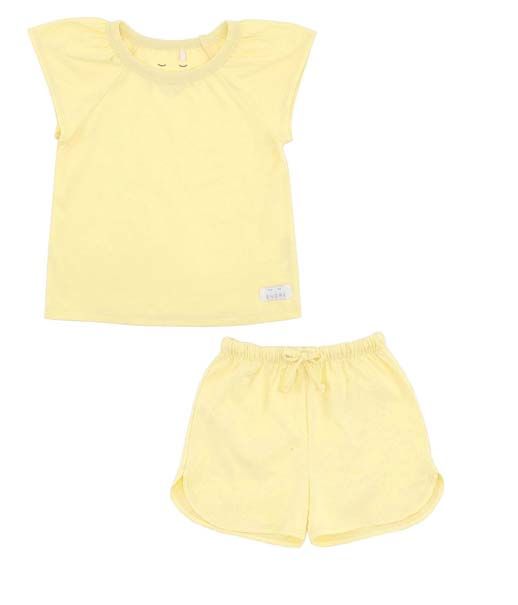 SNORK Selma Summer Pyjamas Pastel Yellow
