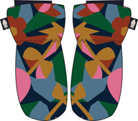 Danesnowball Mittens Dark Navy/Soft Cherry GEOFLEUR