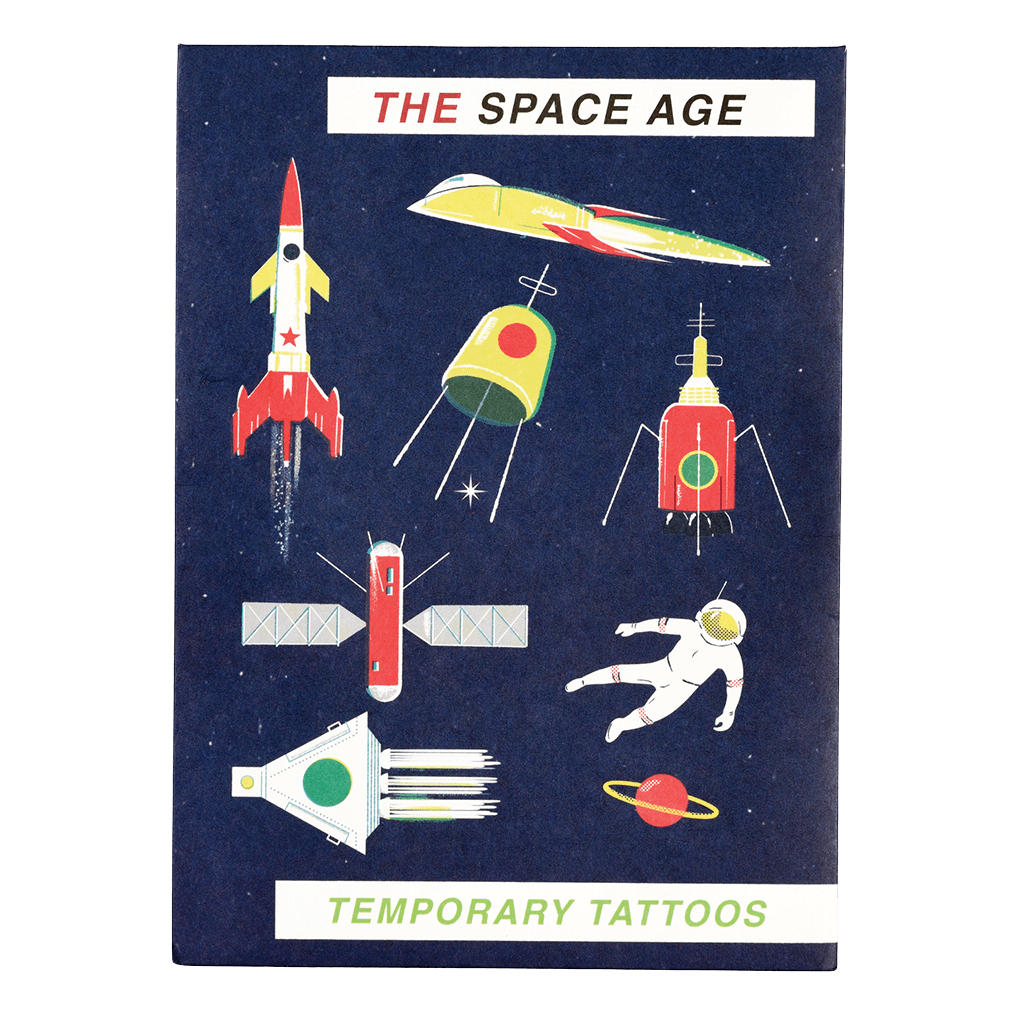 RL Temporary Tattoos Space age