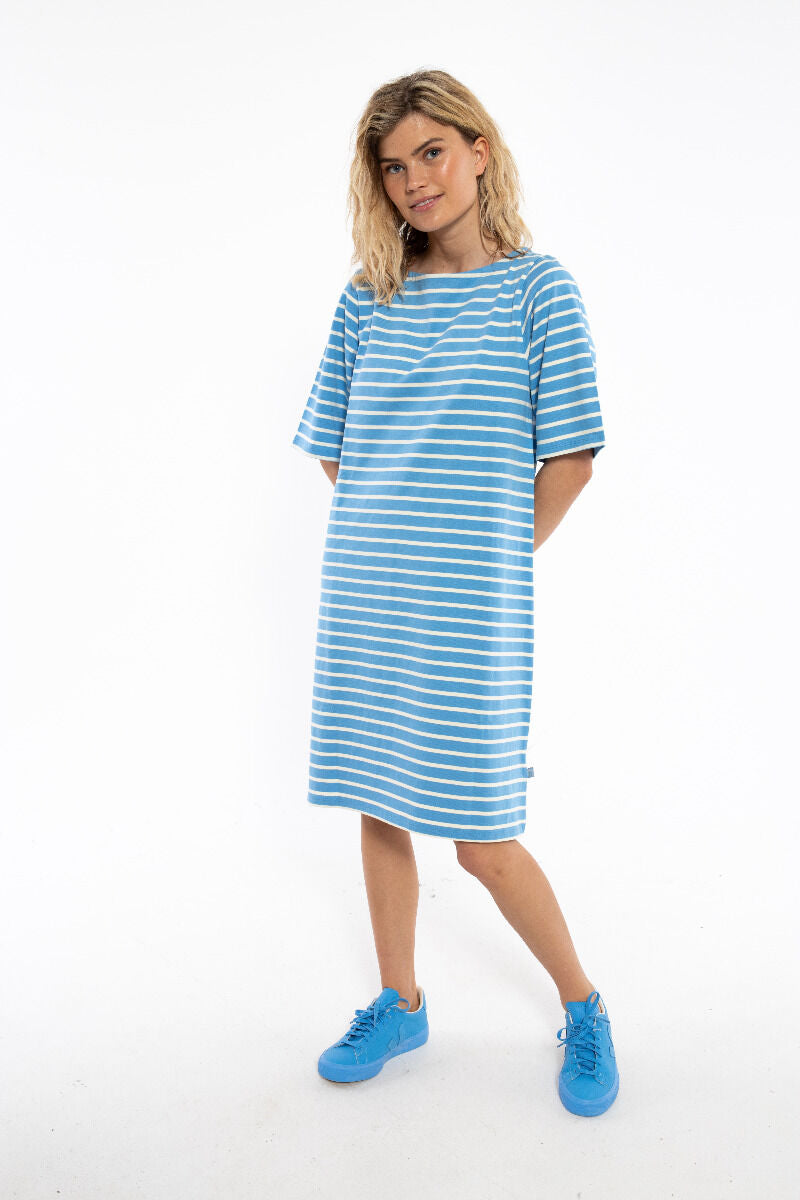 Danetrinidad Dress Iceblue/Chalk