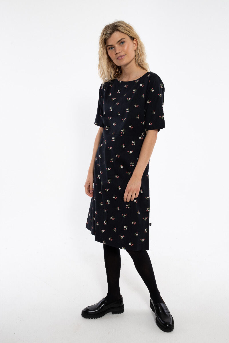 Danehyacinth dress Black MINIFLOWER