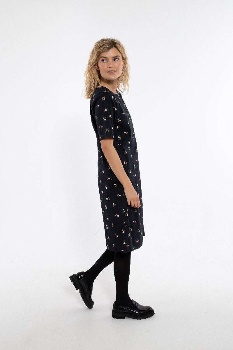 Danehyacinth dress Black MINIFLOWER