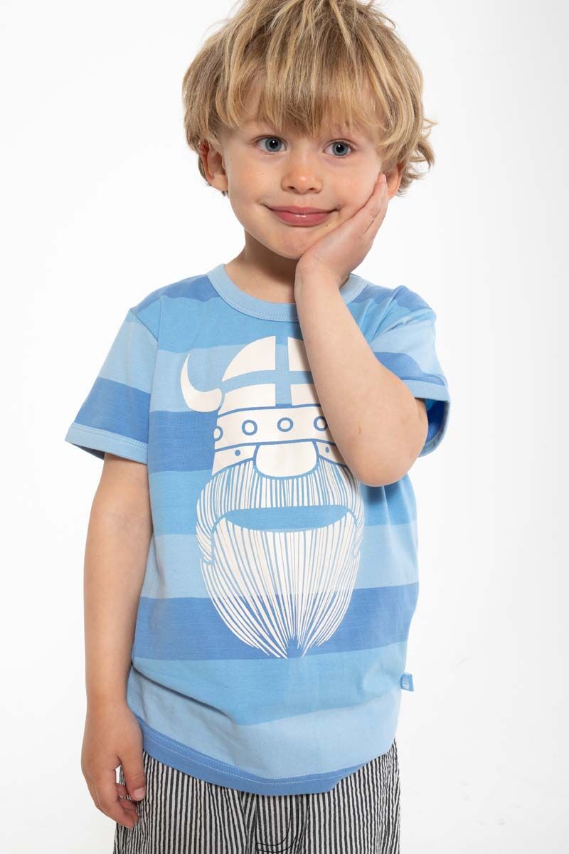 T-shirt til børn med viking