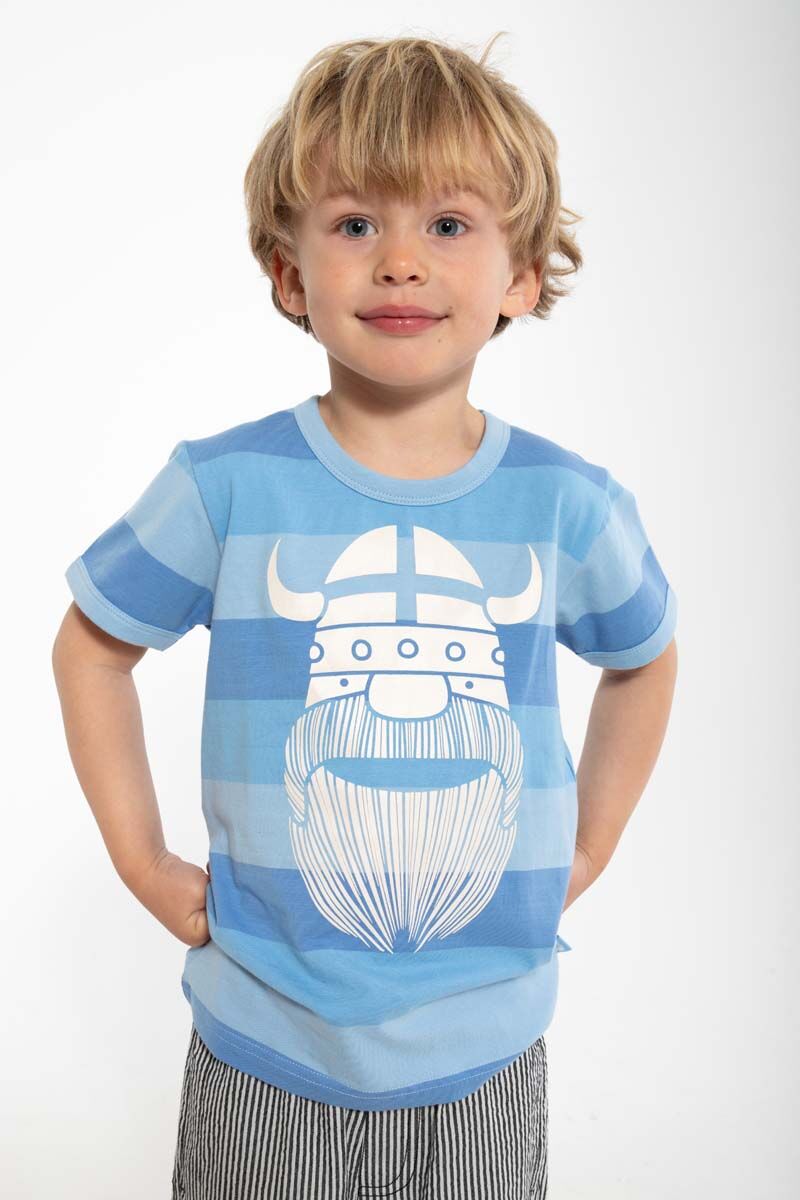 T-shirt til børn med viking