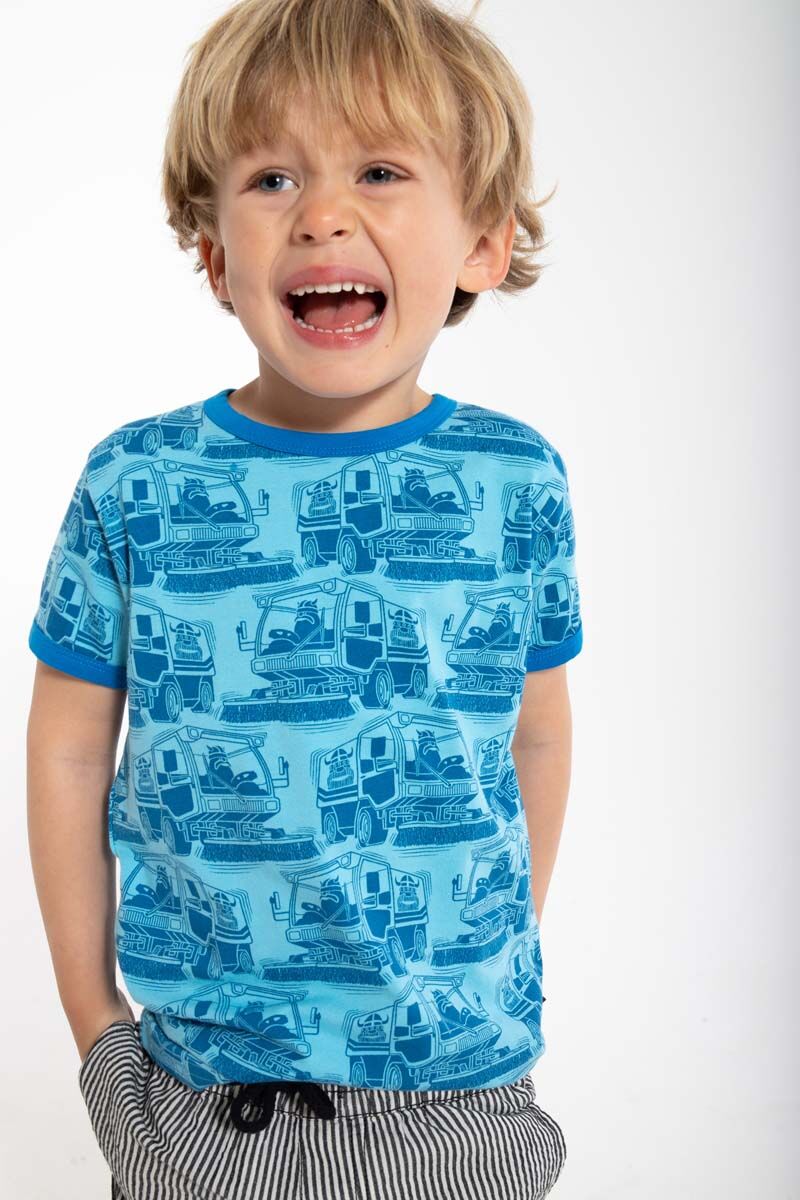 T-shirt til børn med viking