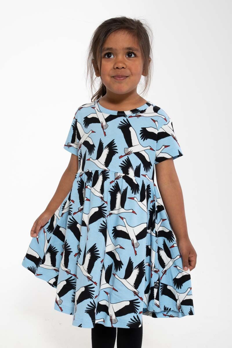 Danelollipop Dress SS Light Blue STORK